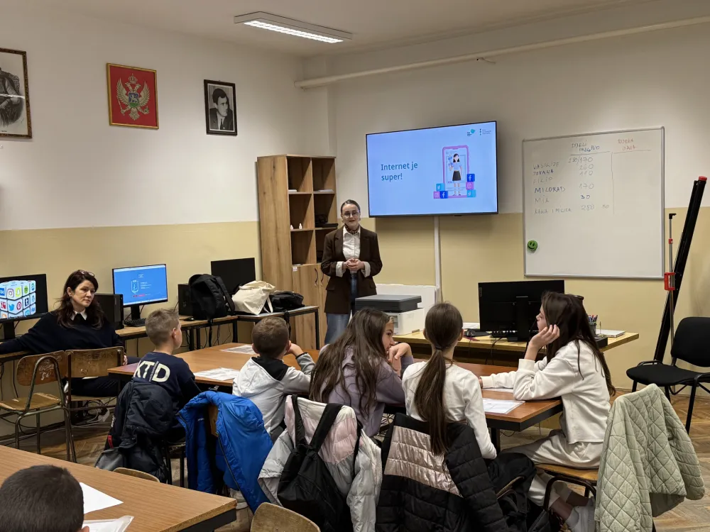 Projekat &bdquo;Budi Internet Genijalac&rdquo; realizovan u O&Scaron; u Mojkovcu