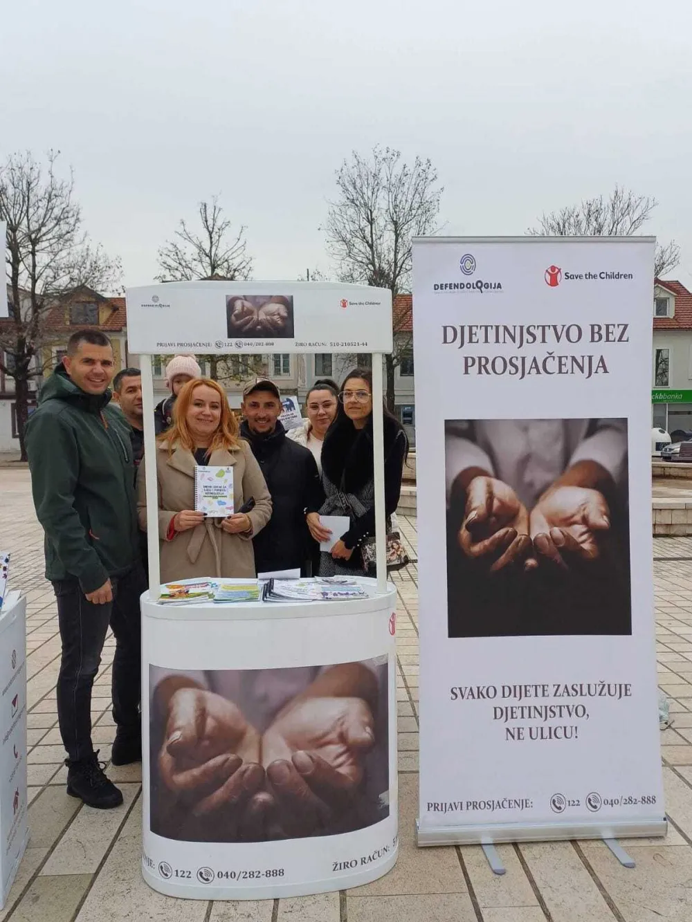 Један од акција ДЦ Дефендологија на Тргу слободе