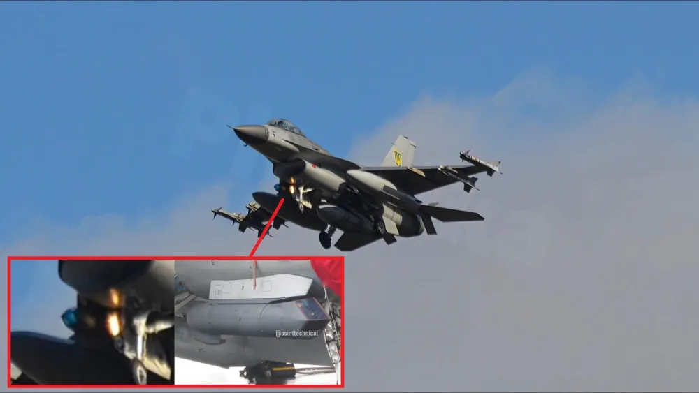 Ukrajinski F-16 oborili 34 od 35 ruskih projektila
