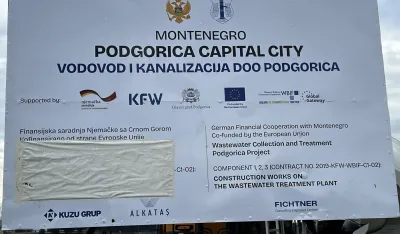 (FOTO/VIDEO) Postavljena tabla, počinje gradnja kolektora u Botunu