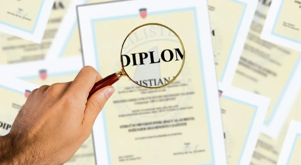 Zadržan strani državljanin zbog falsifikovane diplome