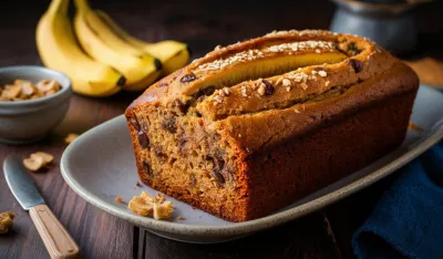 Mekan i mirisan: Banana hljeb s makom