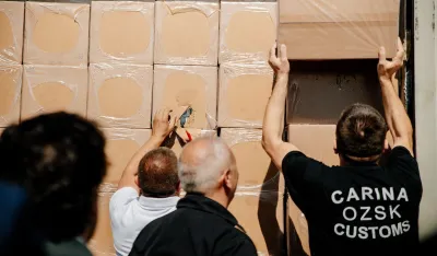 Uništeno 140.000 paketa cigareta oduzetih iz Slobodne zone Luke Bar