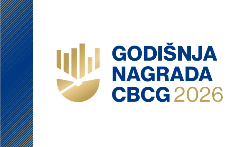 Objavljen konkurs za Godi&scaron;nju nagradu Centralne banke Crne Gore