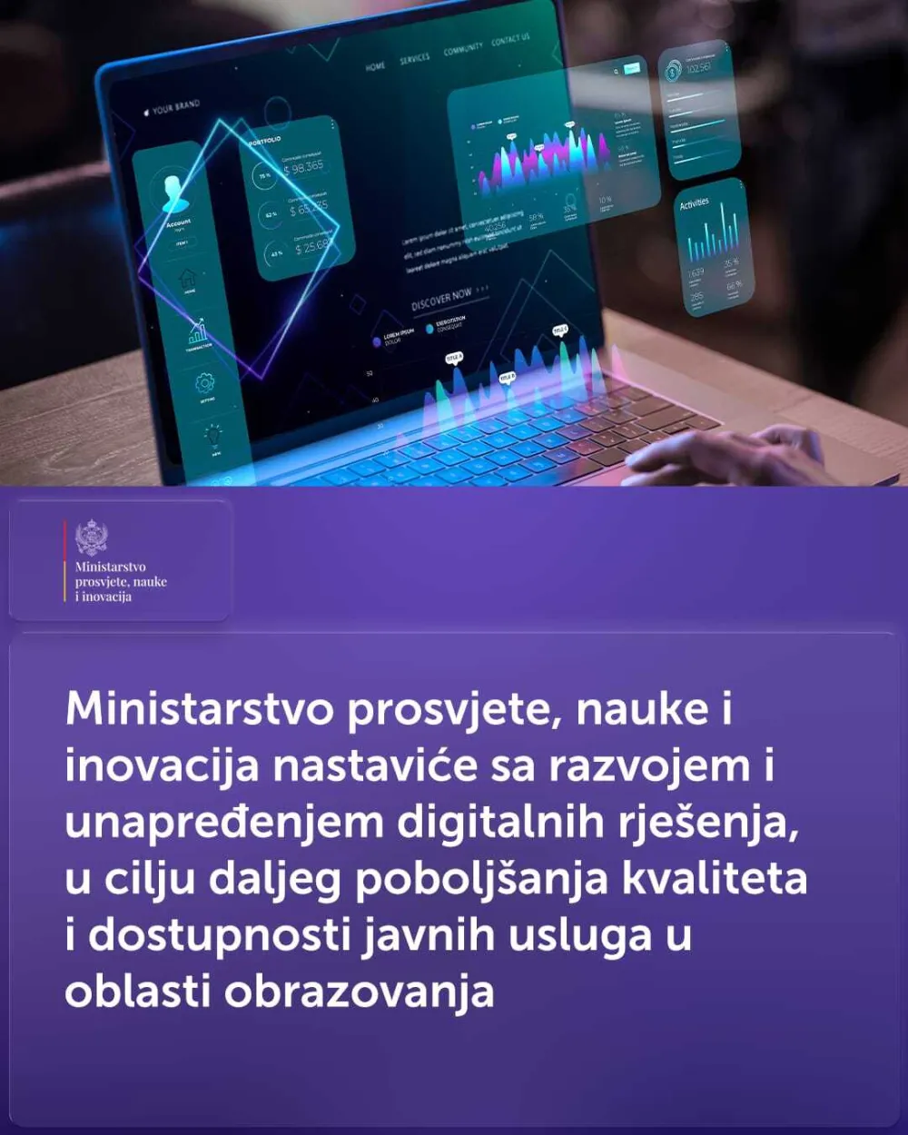 MPNI:&nbsp;Elektronske usluge&nbsp;ključni segment&nbsp;sistema obrazovanja
