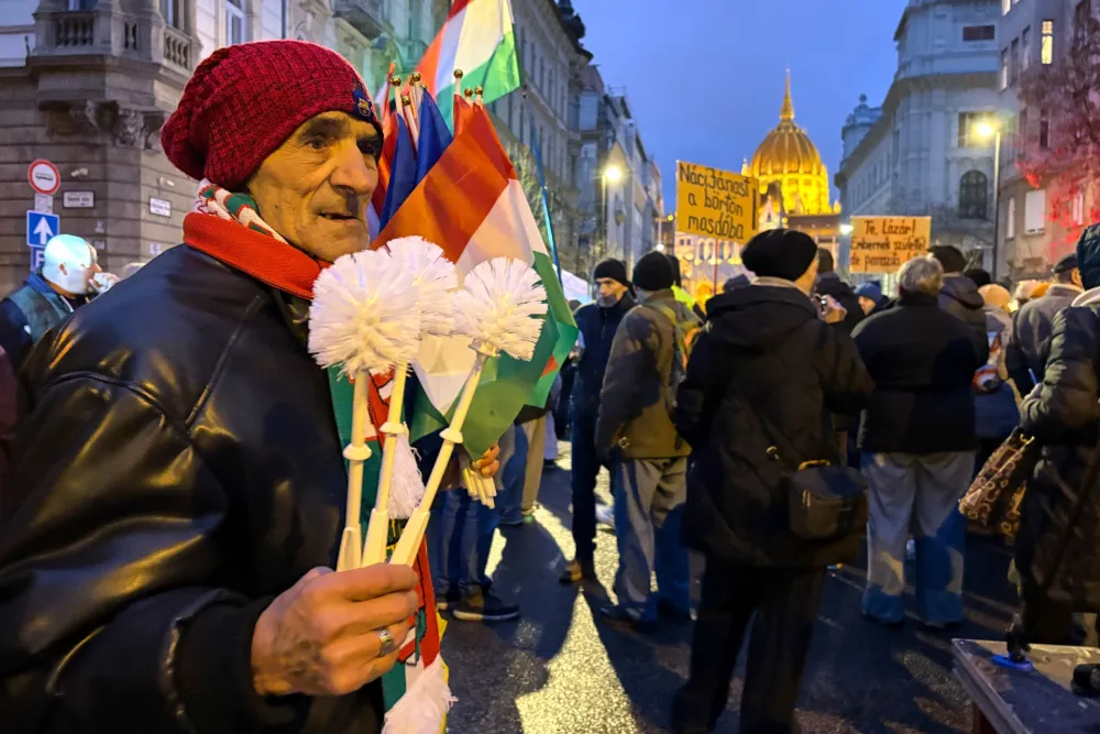 Demontsracije u Budimpe&scaron;ti