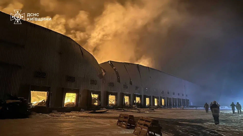Masovni vazdu&scaron;ni udar: Ukrajina u plamenu