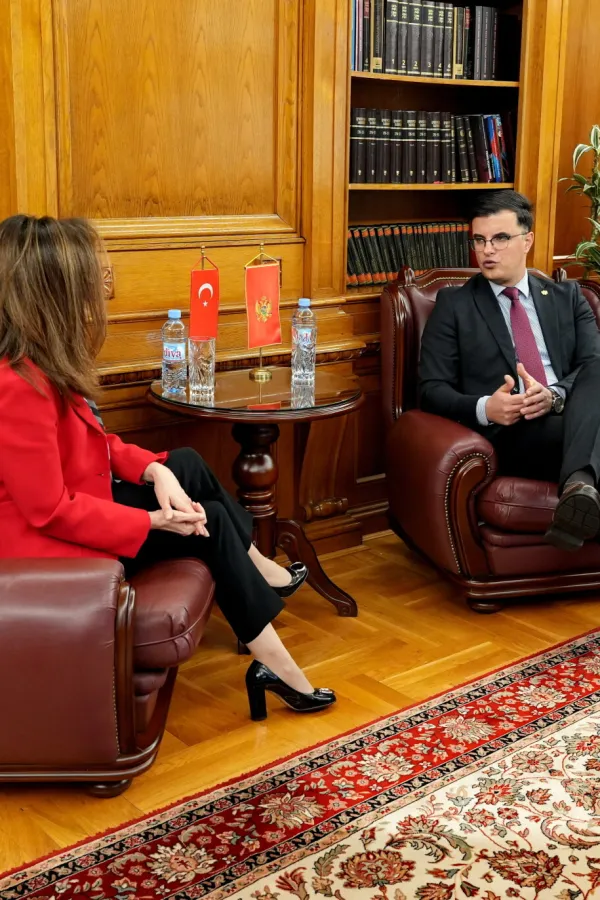 &Scaron;aranović-Unlu: Zajednički napori za sigurniju i stabilniju budućnost