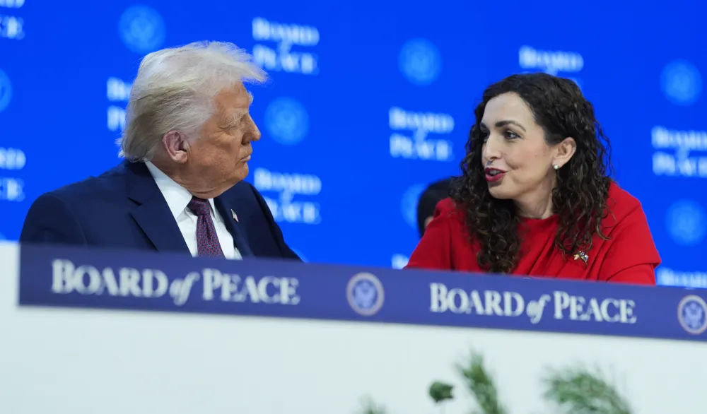 Vljosa Osmani sa DOnaldom Trampom