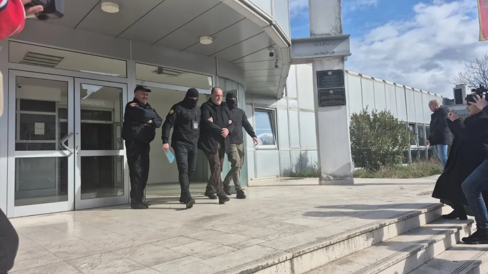 &Scaron;aranović i ostali poslati u Spuž na 30 dana