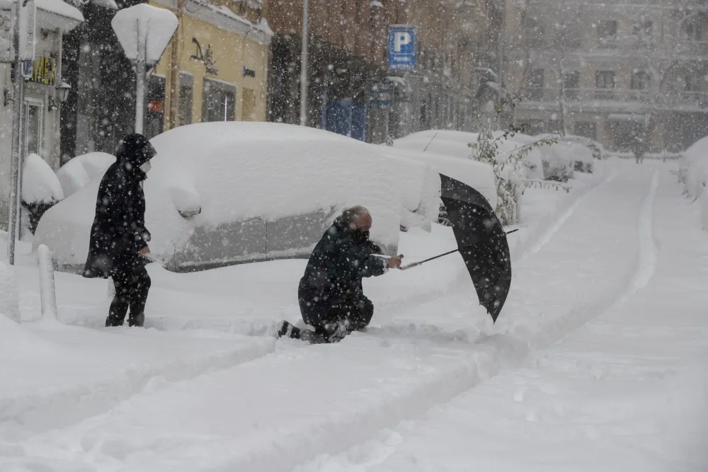 Nevrijeme u Evropi