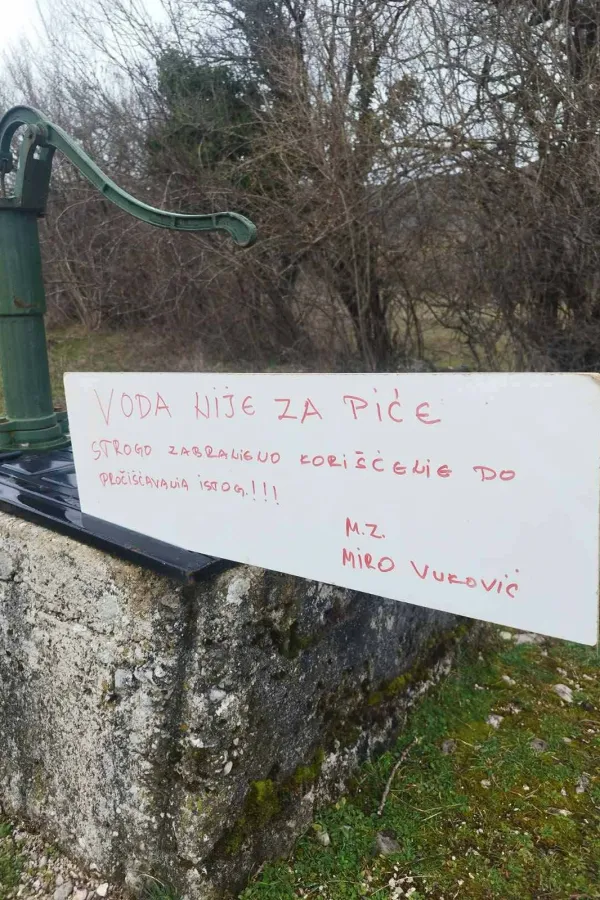 (VIDEO) Zabranjena voda za piće iz bunara na Kopilju, postoji opasnost po zdravlje ljudi