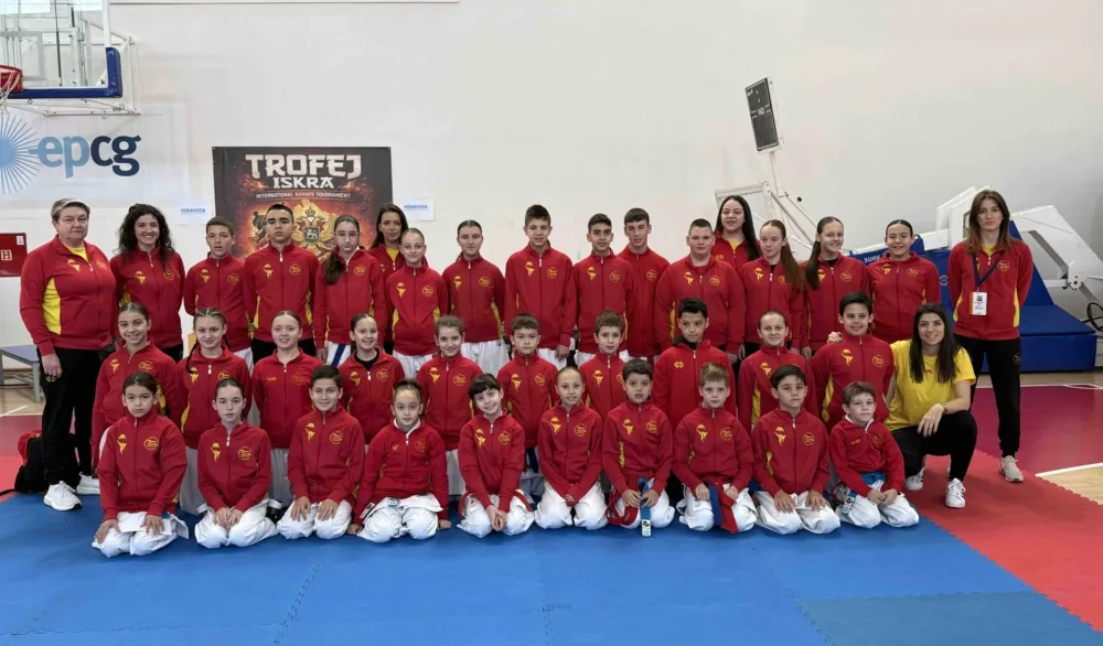 Takmičari karate akademije TN