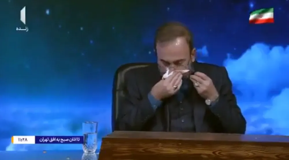 (VIDEO) Voditelj zaplakao tokom saop&scaron;tavanja vijesti o smrti Hamneija