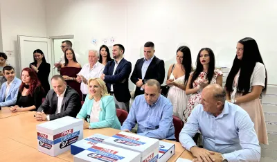 Челници коалиције "За будућност Подгорице"
