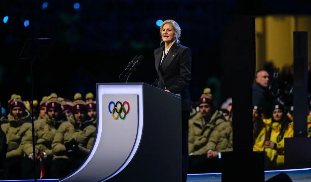 Kristi Koventri, predsjednika Međunarodnog olimpijskog komiteta