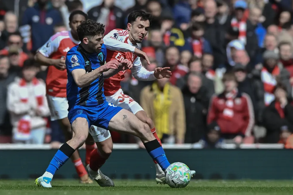 Arsenal poražen od Bornmuta