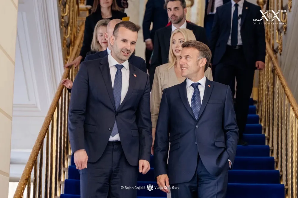 Spajić: Sastanak sa Makronom "trijumfalan dan za Crnu Goru"