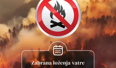 Opština Bar: Zabrana loženja vatre na otvorenom prostoru od 1. juna do 30. septembra