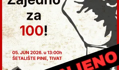 USSCG: Zabrana protesta u Tivtu neće nas osujetiti u borbi za novi OKU i povećanje obračunske vrijednosti koeficijenta