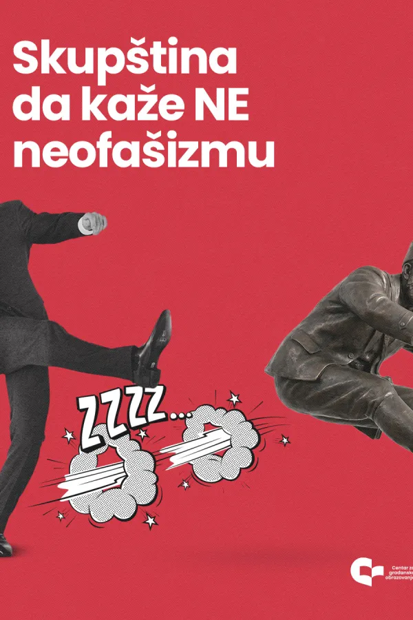 CGO i Antifa&scaron;isti Cetinja podnijeli Inicijativu Skup&scaron;tini za usvajanje Rezolucije o osudi svih oblika neofa&scaron;izma