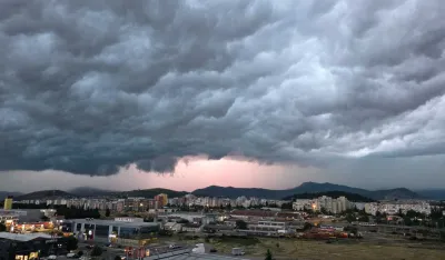 Olujna ćelija iznad Podgorice