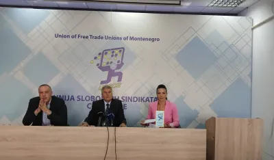 Sindikalci ogorčeni zbog zabrane protesta: Radnici bezbjednosni rizik za vlast