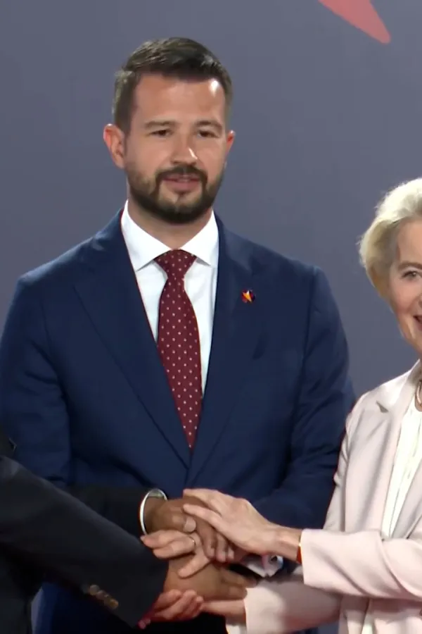 Ursula Fon der Lajen, Jakov Milatović, Antonio Ko&scaron;ta 