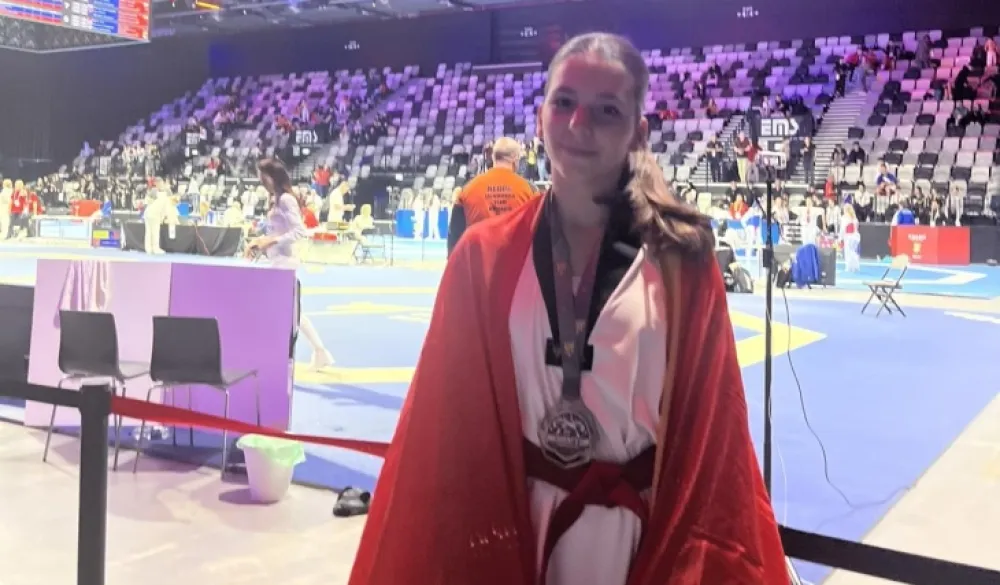 Nina Boljević bronzana u Nirnbergu