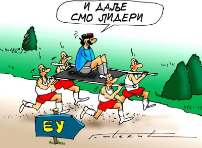 Goran &Scaron;ćekić karikatura Dana