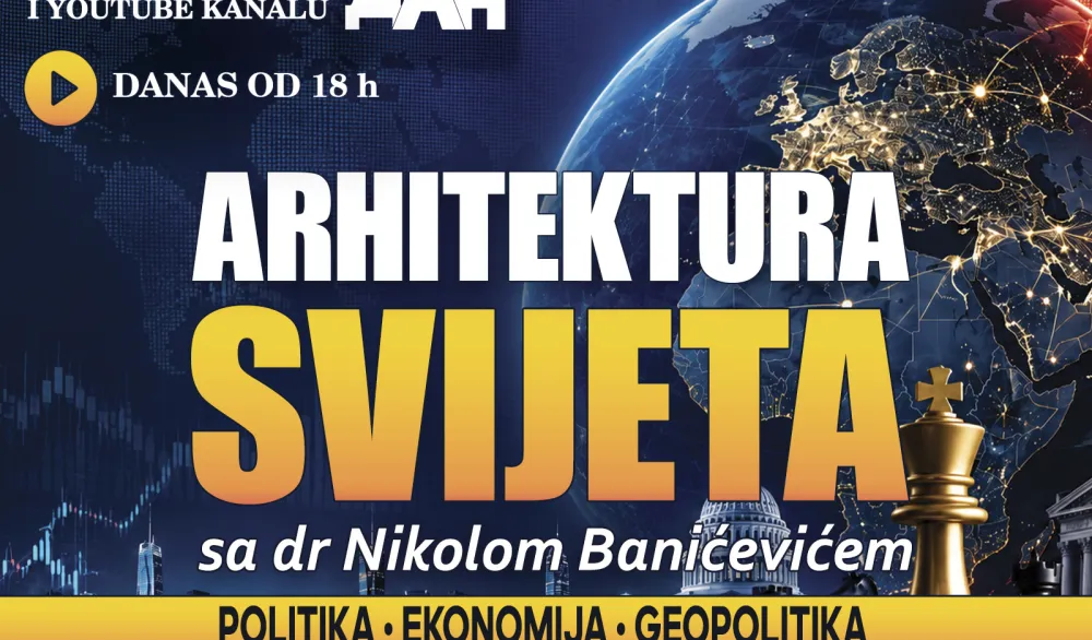Druga epizoda "Arhitekture svijeta" danas od 18 sati: Da li svijetom upravlja isključivo sila velikih država