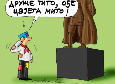 Goran &Scaron;ćekić karikatura Dana