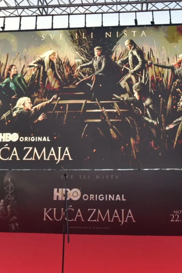 U organizaciji M:tela i HBO Max: &bdquo;Kuća zmaja&ldquo; promovisana pod zvijezdama