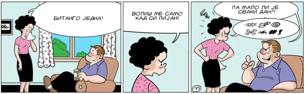 Mirko Zulić strip Dana