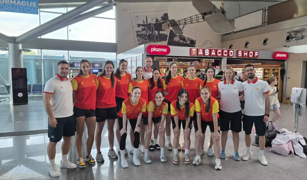 Mlade ženska košarkaška reprezentacija u Samokovu
