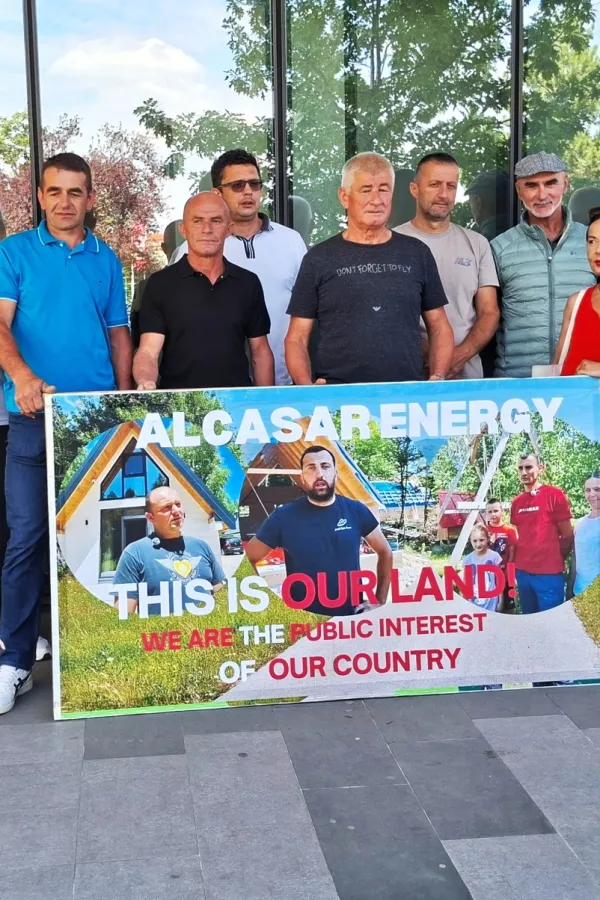 Protest zbog eksproprijacije zemlji&scaron;ta za potrebe vjetroparka &bdquo;Bijela&ldquo;: Ne damo zemlju u bescjenje, država &scaron;titi privatni interes