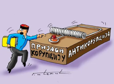 Karikatura Dana - Autor: Goran &Scaron;ćekić
