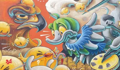 "Jato", mural kanadsko-srpske umjetnice, novi ukras Nikšića