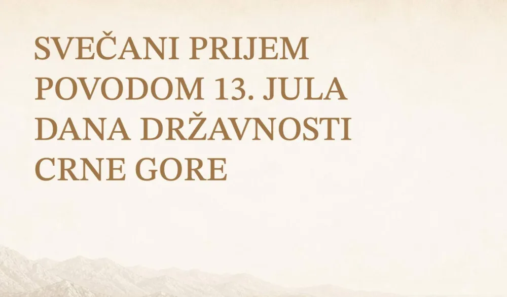 Milatović sjutra okuplja Crnu Goru i evropske prijatelje povodom Dana državnosti