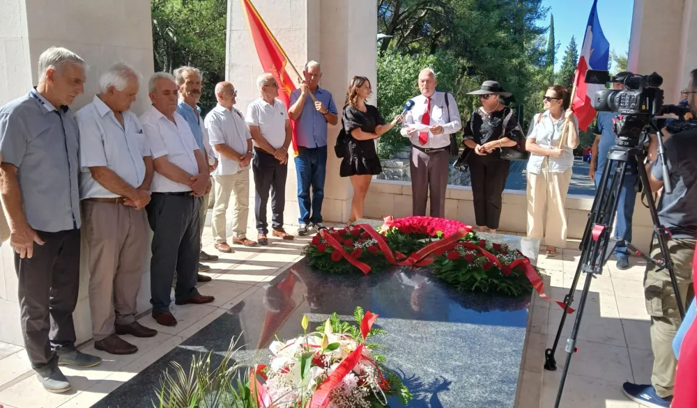 SOBNOR obilježio 13. jul na Gorici: Nećemo dozvoliti prekrajanje istorije i skrnavljenje antifašističkog nasljeđa
