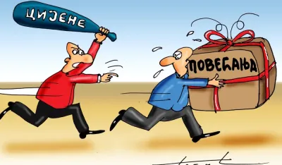 Karikatura Dana - Autor: Goran &Scaron;ćekić