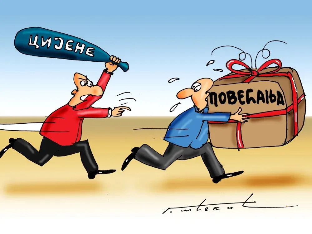 Karikatura Dana - Autor: Goran &Scaron;ćekić
