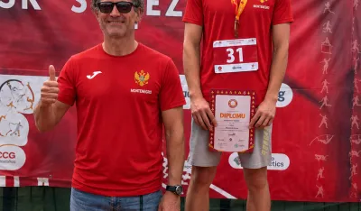 Martinović sa svojim trenerom