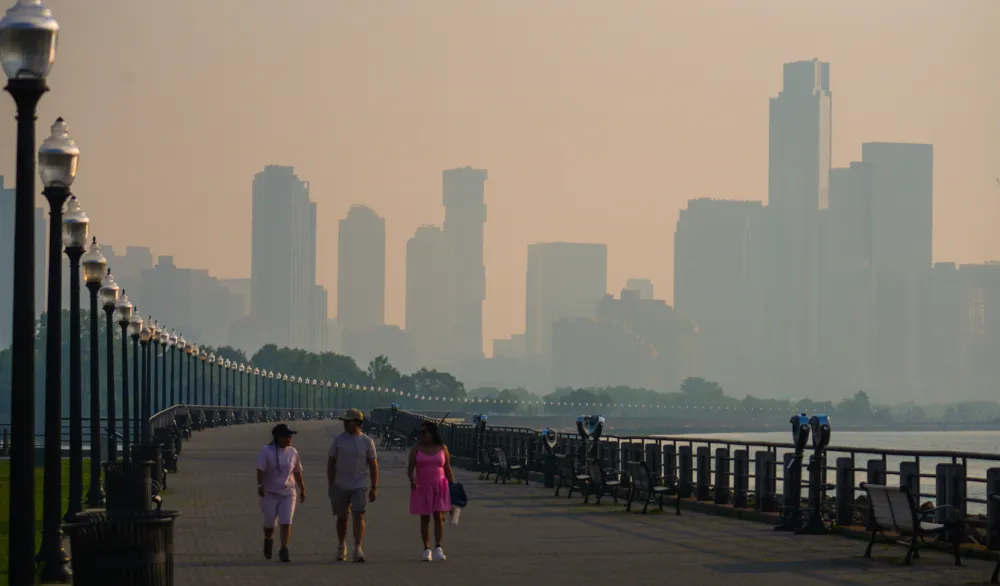 Metorolozi: Oluje će raščistiti dim od kanadskih požara za finale Svjetskog prvenstva