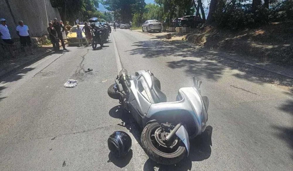 Saobraćajna nezgoda u Baru: Motociklista oborio dječaka