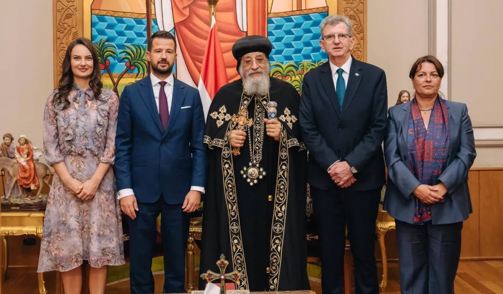 Milatović sa vjerskim poglavarima Egipta: Dijalog, znanje i međusobno poštovanje temelji su mira