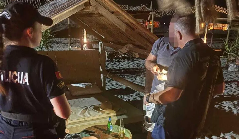Ulcinj: Četiri osobe uhapšene, pronađen kokain, otkriveno 15 osoba bez prijavljenog boravka