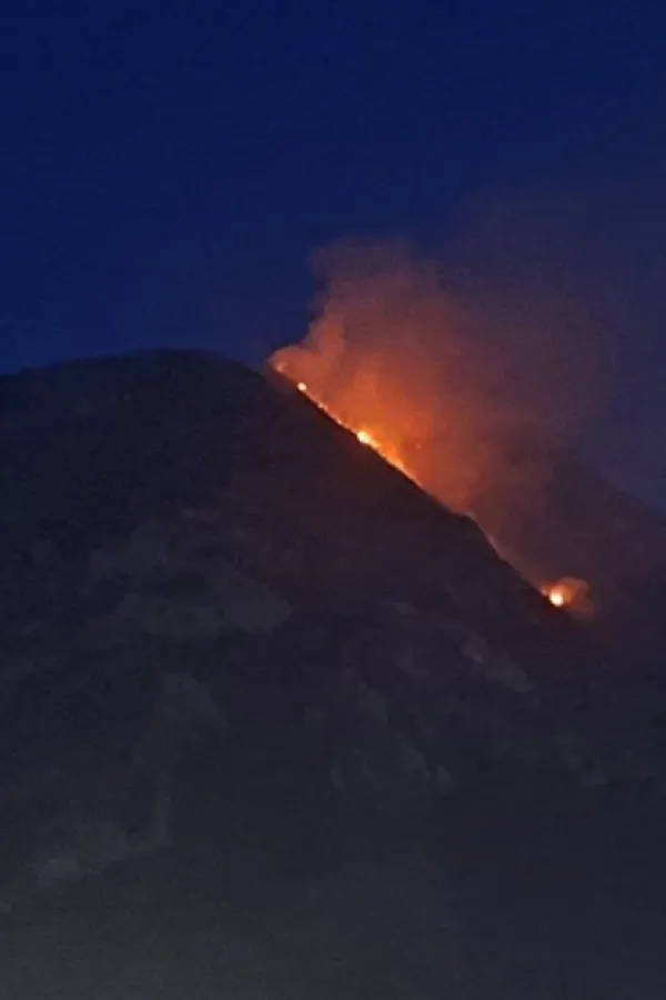 Ponovo se rasplamsao požar na Lisinju
