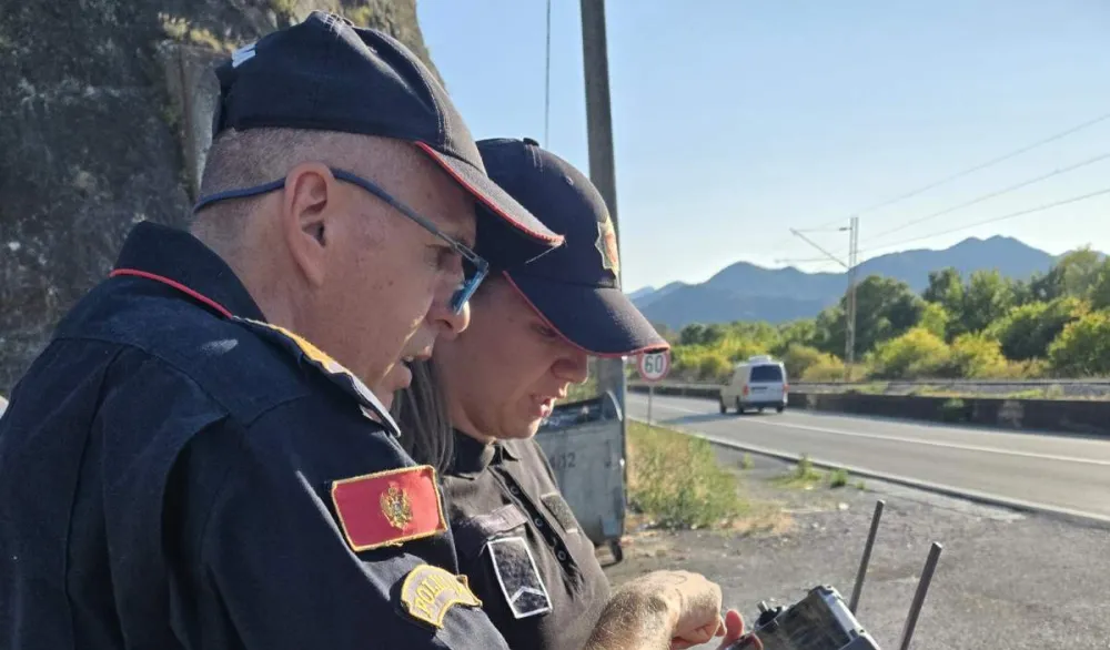 Dronovi nadziru magistralu: Policija pojačala kontrole na putu Podgorica – Bar