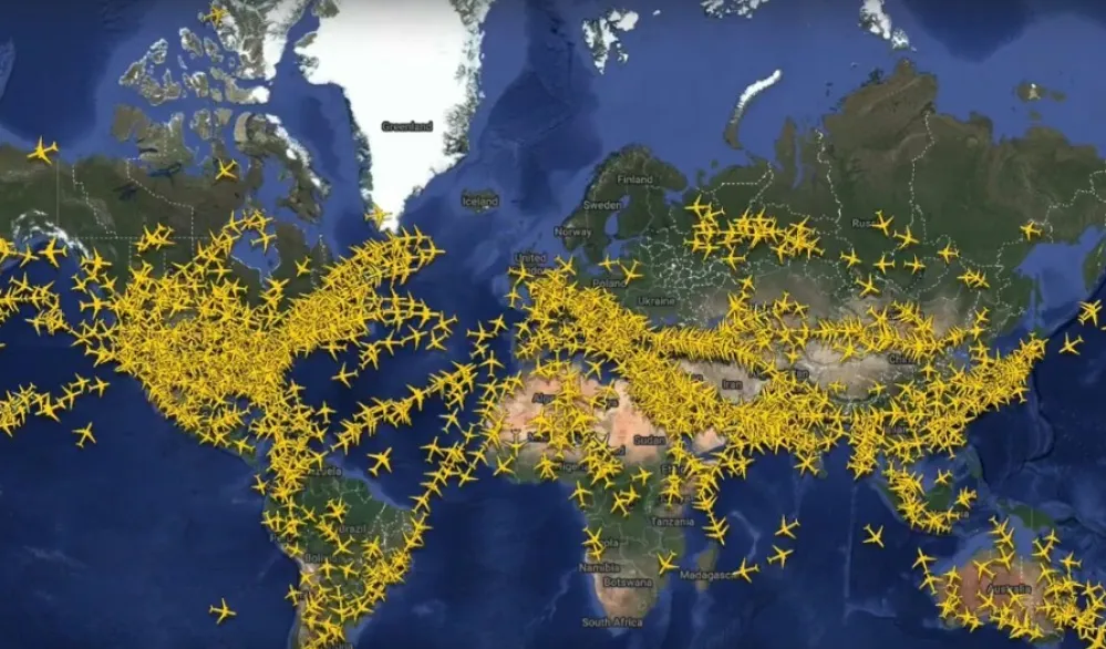 U jednom danu poletjelo više od 153.000 aviona